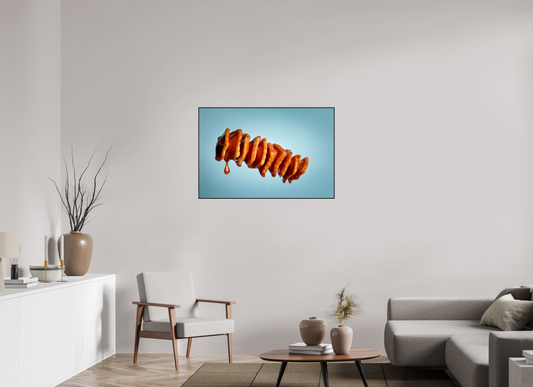 105 x 70 cm, 25mm Aluminium ArtBox Acrylic 2mm gloss glass Ravioli
