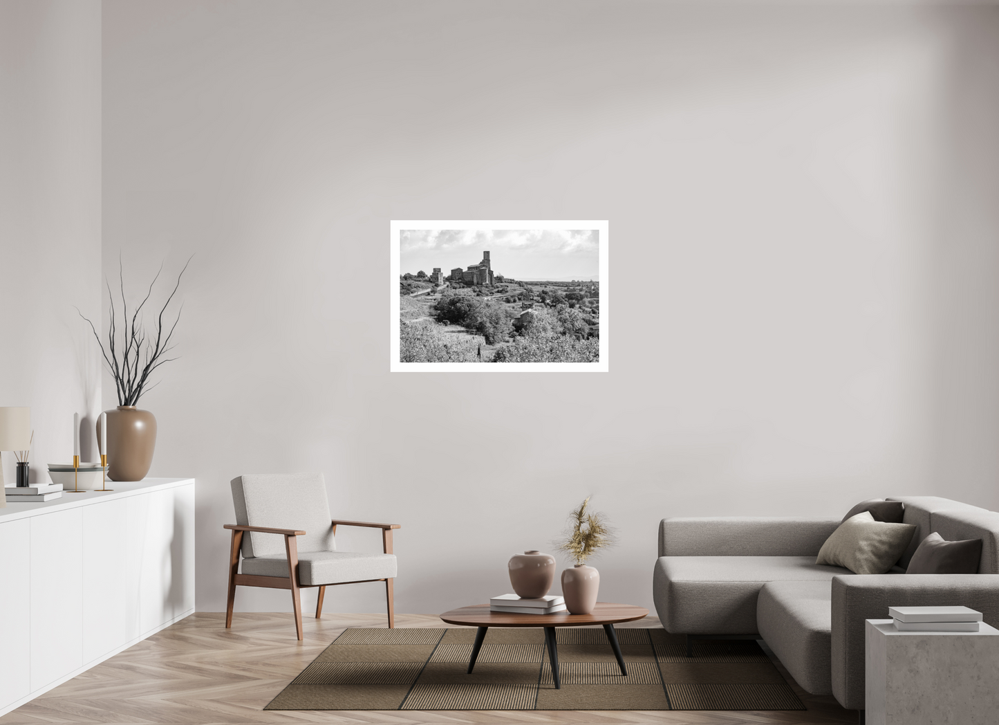 Etruscan Monastery Landscape