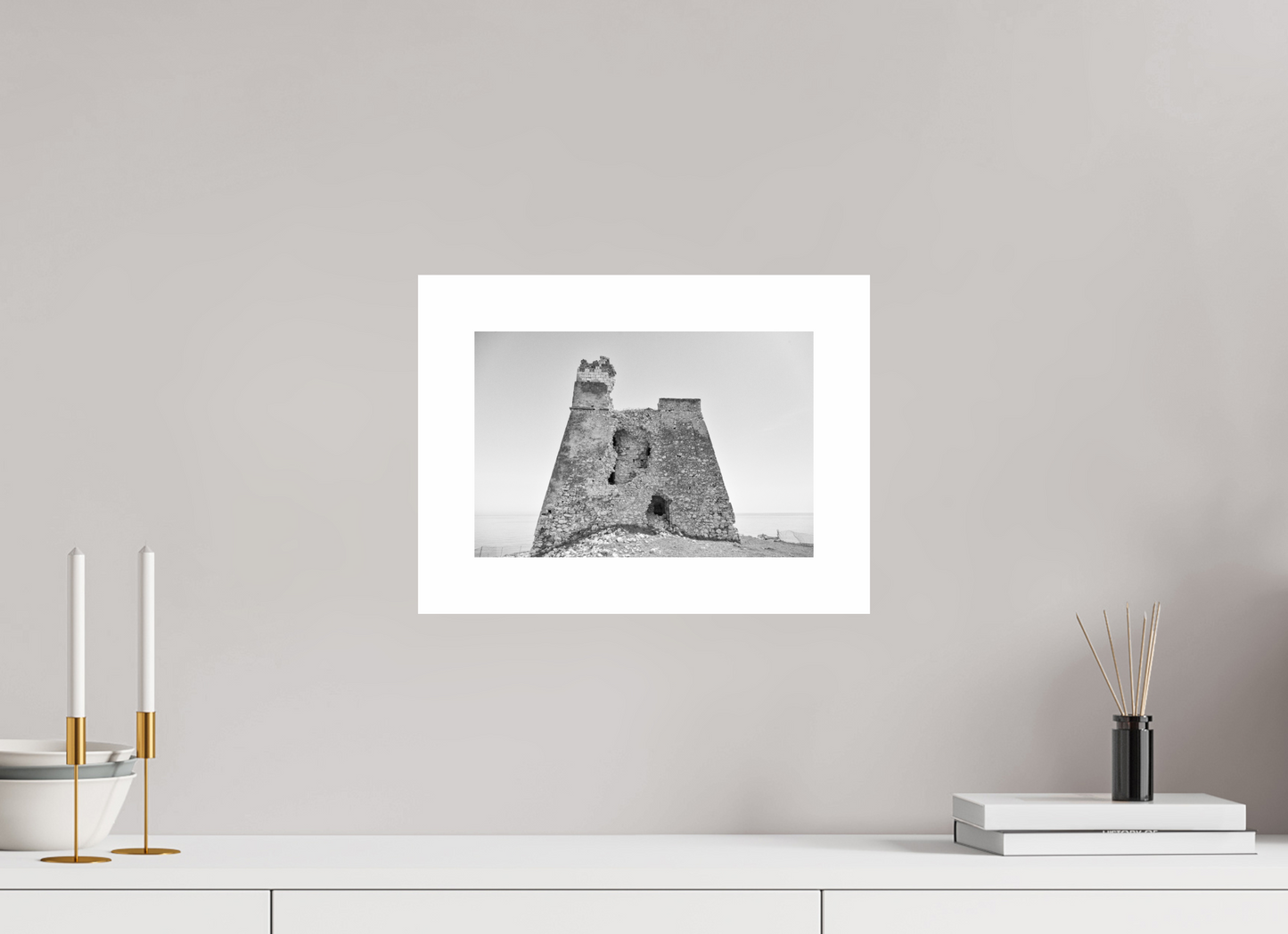 30 x 20 cm, Hahnemühle FineArt Pearl Fortress in Puglia